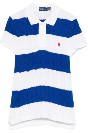 Ralph Lauren Cable-knit polo top