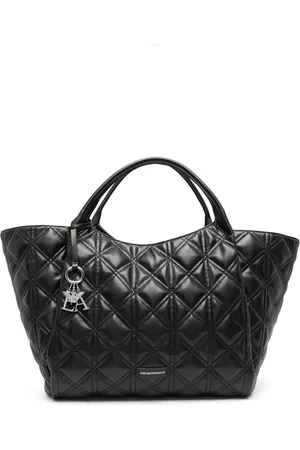 Emporio Armani Oversized quilted tote bag