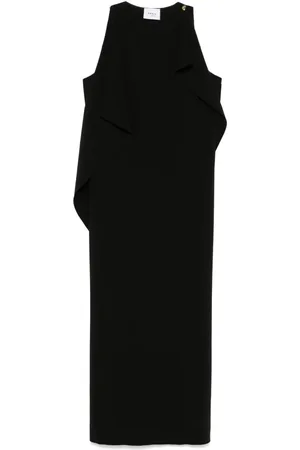 AKRIS Draped maxi dress