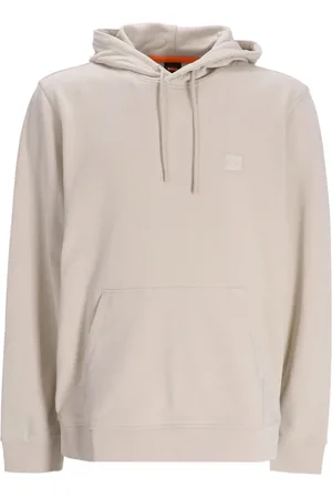 HUGO BOSS Logo-appliqu?? cotton hoodie