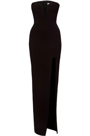 Nicholas Tena strapless sweetheart-neck gown
