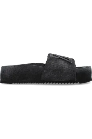 vic matiè Denim slides