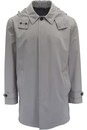 BRIONI Detachable hood coat