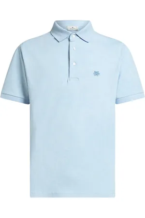 Etro Paisley jacquard polo shirt