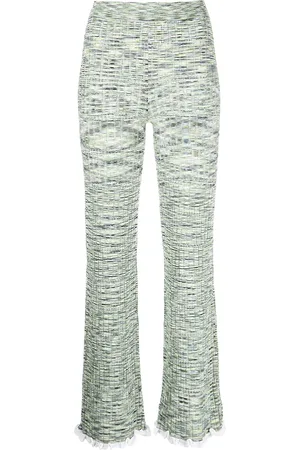 Simkhai Grayson ribbed-knit trousers