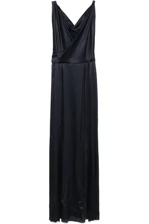 Alberta Ferretti Satin maxi dress