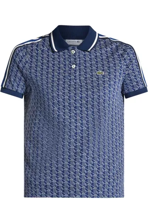 Lacoste Logo-embroidered cotton polo top