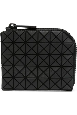 Issey Miyake Clam geometric-panelled wallet