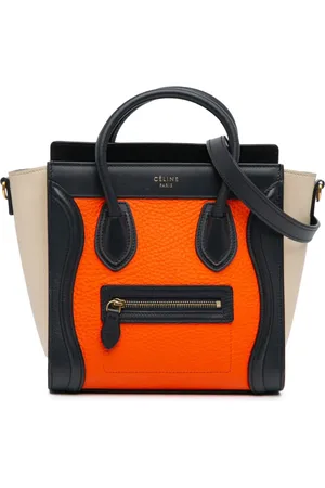 Céline 2014 Nano Tricolor Luggage Tote satchel