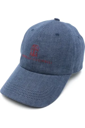Brunello Cucinelli Logo-embroidered cap