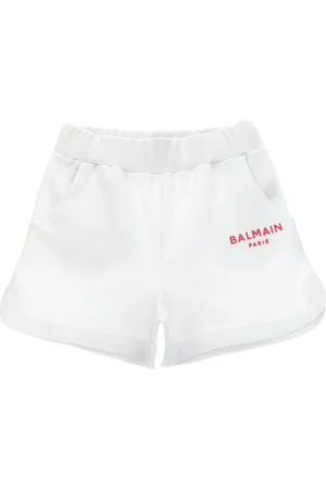 Balmain Embossed-logo shorts