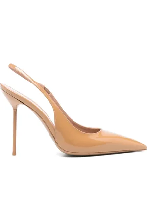 PARIS TEXAS 105mm Lidia slingback pumps