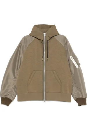 SACAI Panelled hoodie