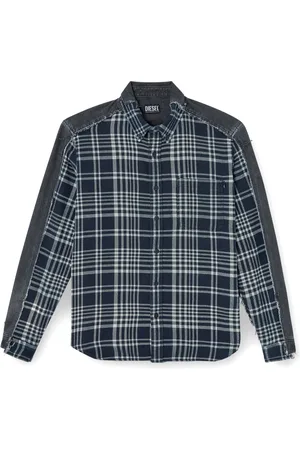 Diesel X Timberland checked shirt