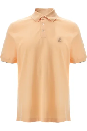 Brunello Cucinelli Logo-embroidery piqué polo shirt