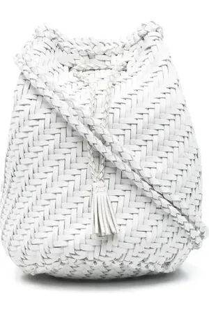 Dragon Diffusion Pompom Double-Jump bucket bag