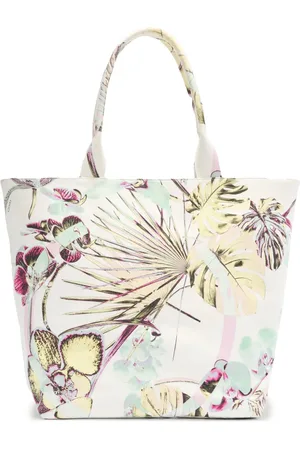GENNY Flower Jungle-print tote bag
