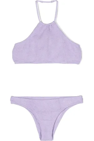 MC2 SAINT BARTH Lurex crinkled bikini