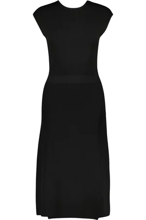 YVES SALOMON Knitted wrap dress
