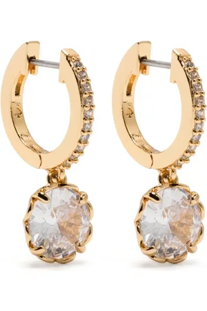 Kate Spade That sparkle pave huggies earrings