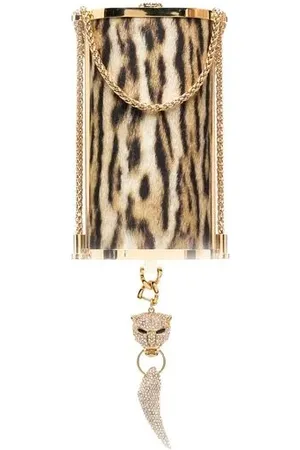 Roberto Cavalli Small Tiger Tooth shoulder bag