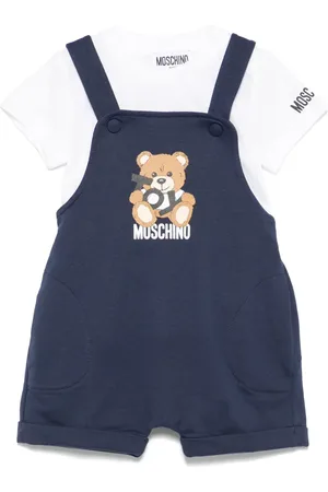 Moschino Teddy Bear dungarees