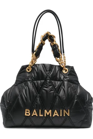 Balmain Logo-plaque tote bag