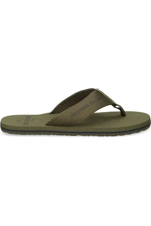 Tommy Hilfiger Logo-print flip flops