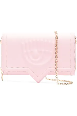 Chiara Ferragni Small Eyelike logo-embossed crossbody bag