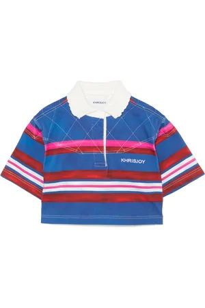 Khrisjoy Iris Rugby crop top