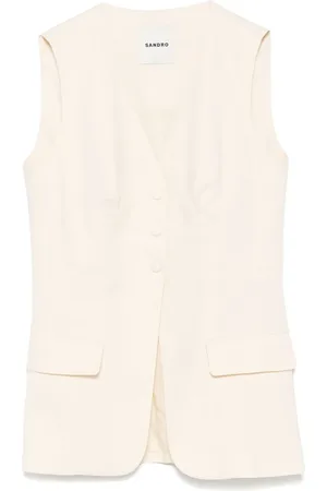 Sandro Dart-detail waistcoat