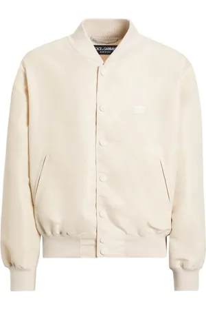 Dolce & Gabbana Logo-plaque bomber jacket
