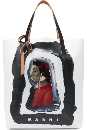 Marni Illustration-print tote bag