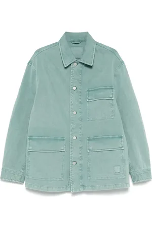 Emporio Armani Logo-engraved jacket