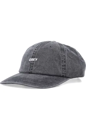 Obey Logo-embroidered cap