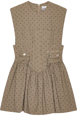 Ganni Polka dot-print minidress