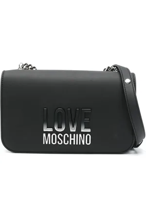 Moschino Logo-plaque corssbody bag