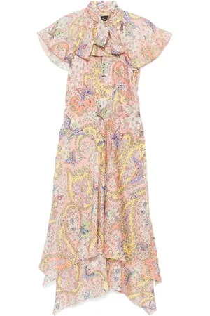 Etro Silk midi dress