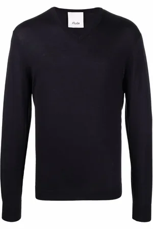 Allude Fine-knit V-neck jumper