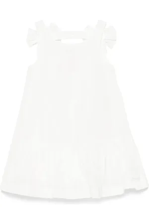 Simonetta Bow-detail dress