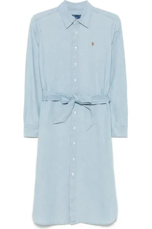 Ralph Lauren Polo Pony-embroidered mini dress