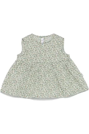 Il gufo Floral-print shorts set