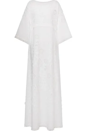 Alberta Ferretti Broderie anglaise maxi dress