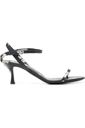 Moschino 55mm floral-print sandals
