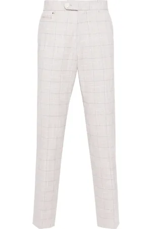HUGO BOSS Checked tailored trousers