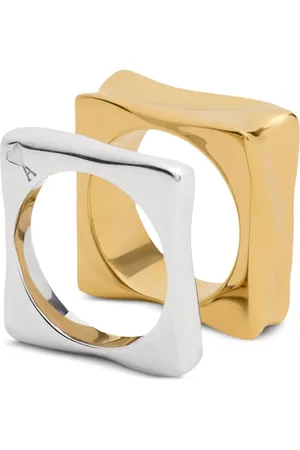 Ami Dune rings (set of two)