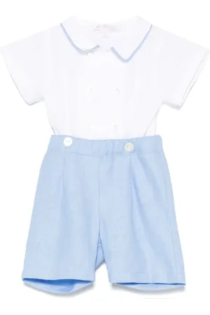 Mariella Ferrari Linen shirt and shorts set