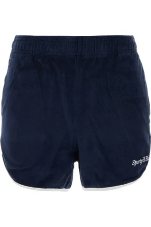 Sporty & Rich Contrasting-trim shorts