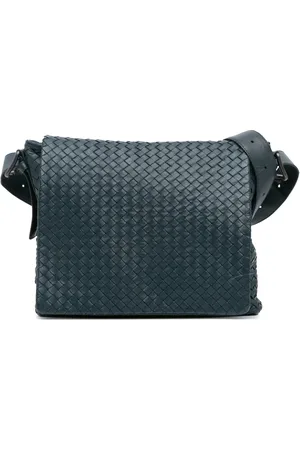 Bottega Veneta 2012-2024 Intrecciato Flap Messenger Bag crossbody bag
