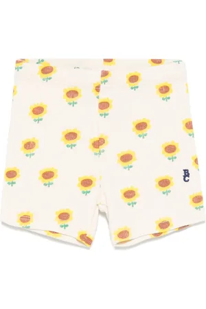 Bobo Choses Sunflower-print shorts